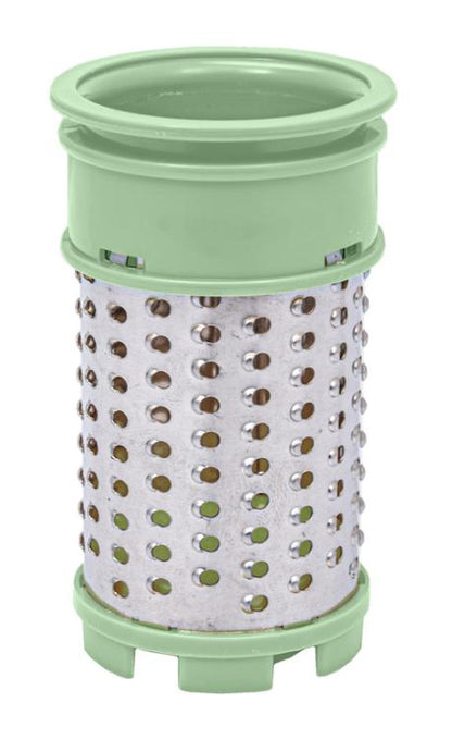 Joytech Grattugia Ricaricable 2 Rulli Inox Bianco/Verde Formaggio Cucina Cheese