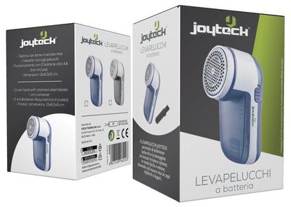 Joytech Levapelucchi A Batteria 3 Lame In Acciaio Ergonomica Raccogli Pelucchi