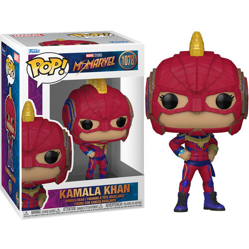 Funko Pop ! Ms Marvel Studios - Kamala Khan (1078) Girl Vinyl Figure Disney Plus