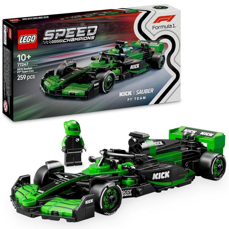 Lego Speed Champions Kick Sauber F1 77247 Modellino Auto Formula 1 Costruzioni
