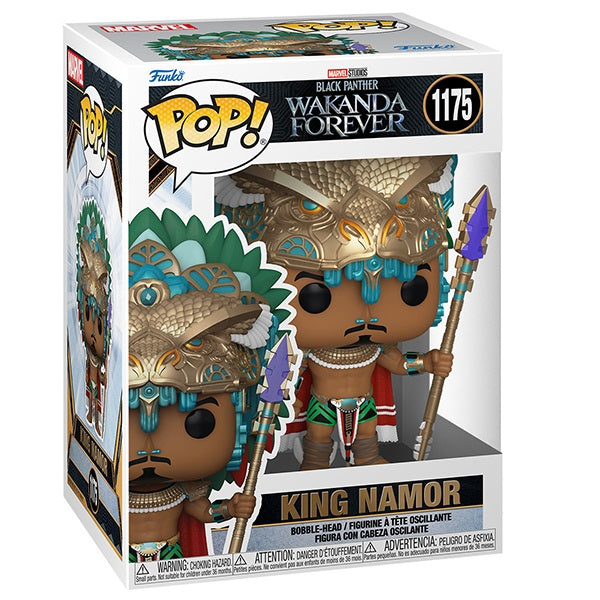 Funko Pop ! Marvel Studios Wakanda Forever - King Namor (1175) Vinyl Figure