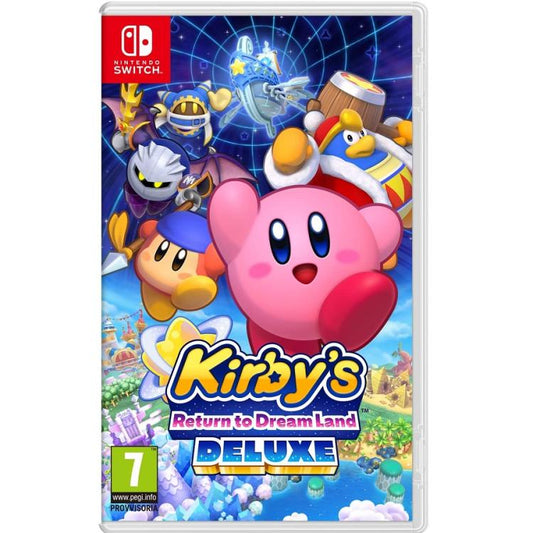 Kirby'S Return To Dream Land Deluxe Edition Nintendo Switch Gioco Italiano Kirby