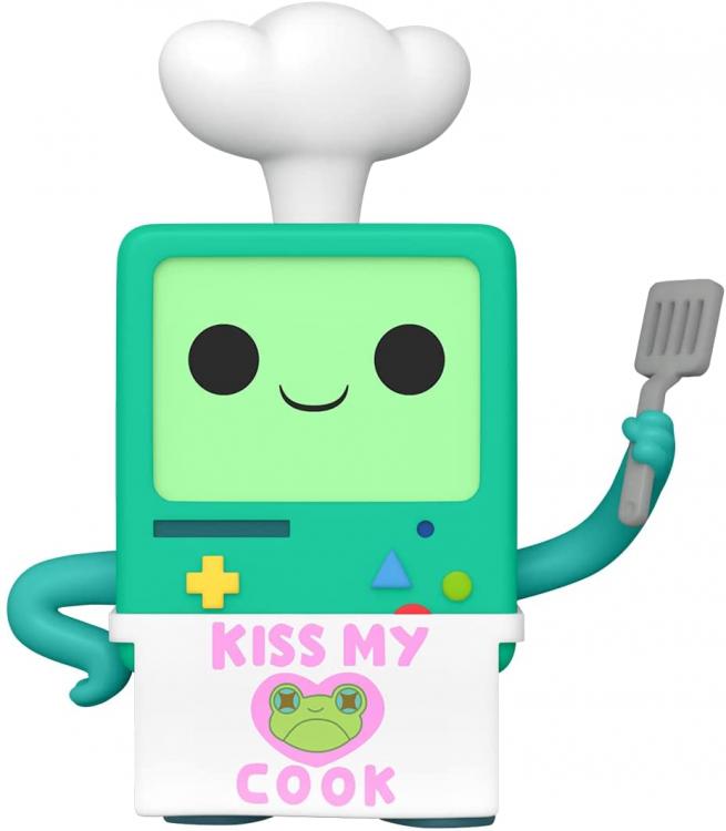 Funko Pop ! Animation Adventure Time Cn - Bmo (1073) Kiss My Cook Vinyl Figur