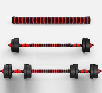 Kit Manubri Bilanciere Dumbbell Set Pesi Regolabili Componibili Da Palestra 40Kg