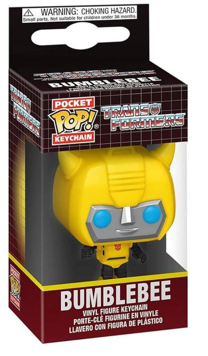 Funko Pop ! Keychain Pocket Movie Transformers - (Bumblebee) Vinyl Figure 4Cm