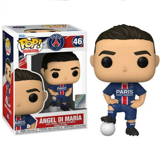 Funko Pop Football Angel Fabian Di Maria 46 - Vinyl Figure Statuetta (Psg) 9Cm
