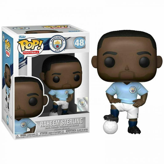 Funko Pop Football Manchester City (48) Raheem Sterling Statua Vinyl Figure 9Cm