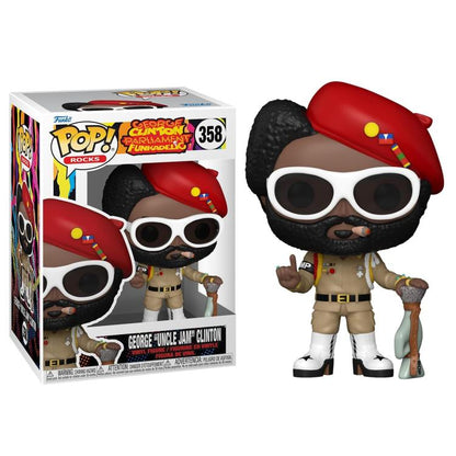 Funko Pop ! Rocks George Clinton Parliament - (358) George "Uncle Jam" Clinton