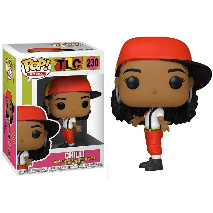 Funko Pop Rocks Tlc Chilli 230 - Vinyl Figure Statuetta Rock Da Collezione 9 Cm