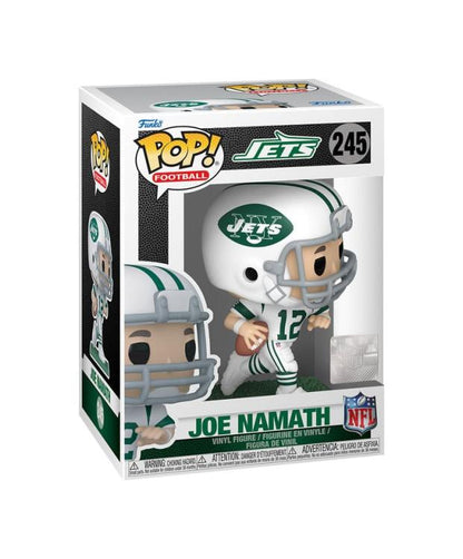 Funko Pop ! Football - Nfl - Jets (245) - Joe Namath Vinyl Figure 9Cm Statuetta