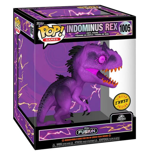 Funko Fusion Pop ! Games Big Jurassic World - (1005) Indominus Chase Figure 15Cm