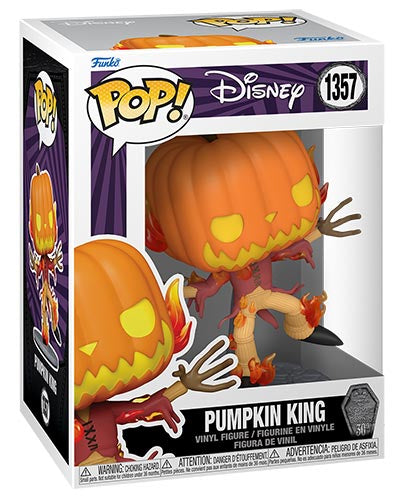 Funko Pop ! Nightmare Before Christmas 30Th - (1357) Pumpkin King Halloween 9Cm