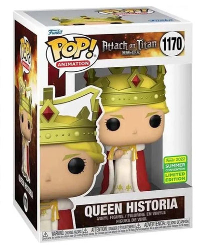 Funko Pop ! Animation Attack On Titan - (1558) Queen Historia Special Sdcc 2022