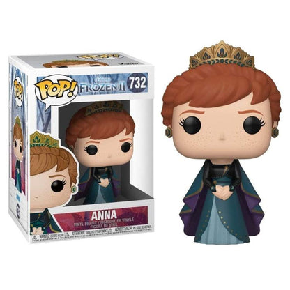 Funko Pop ! Disney Frozen Ii - (732) - Anna Epilogue Statuetta Vinyl Figure 9Cm
