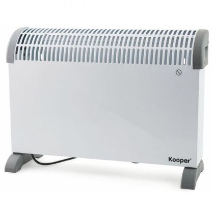 Kooper | Termoconvettore Elettrico Da Pavimento A Parete Stufa Caldobagno 2000W