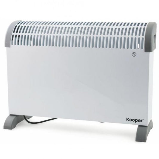 Kooper | Termoconvettore Elettrico Da Pavimento A Parete Stufa Caldobagno 2000W