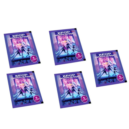 Panini Stickers KPop Demon Hunters 1 Ecoblister 25 Figurine Sigillato