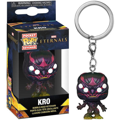 Funko Pop! Keychain Marvel - The Eternals (Kro) Portachiavi Serie Disney Plus
