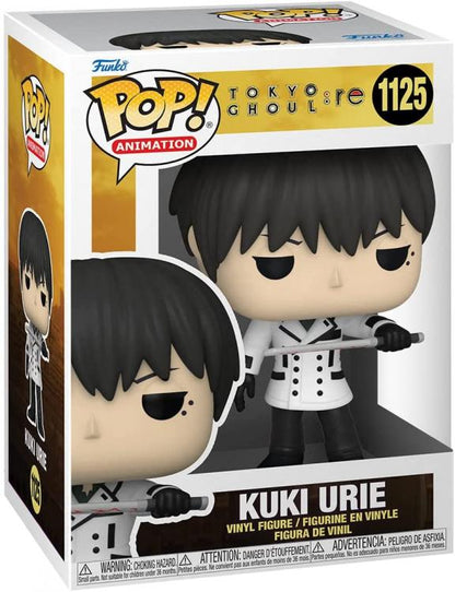Funko Pop ! Animation Tokyo Ghoul Re - Kuki Urie (1125) Vinyl Figure Collezione