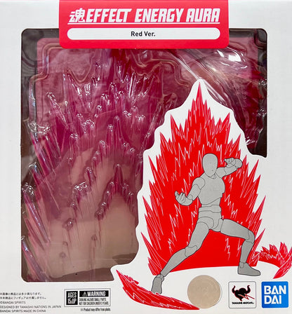 Bandai Tamashii Nations: Effect Energy Aura (Red) - Action Figure Accessory 20cm