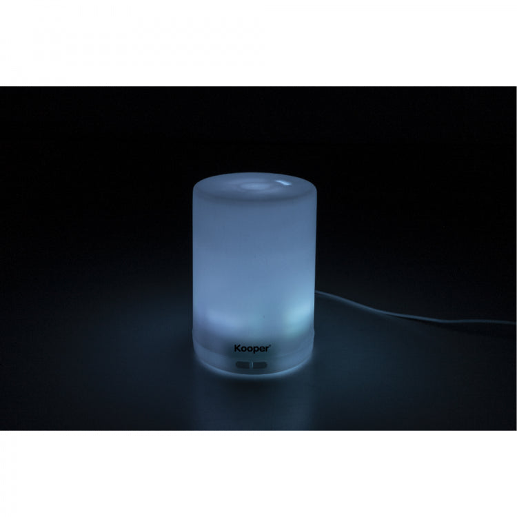 AROMATERAPIA KOOPER 7LED PROFUMATORE NEBULIZZATORE DIFFUSORE AROMI 300ML BIANCO