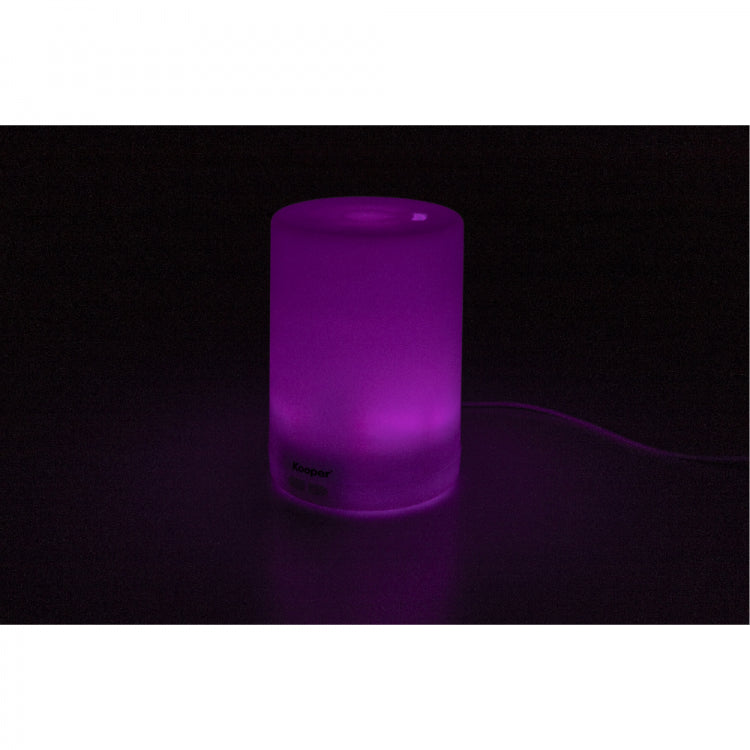 AROMATERAPIA KOOPER 7LED PROFUMATORE NEBULIZZATORE DIFFUSORE AROMI 300ML BIANCO