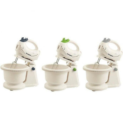Kooper Juanito Sbattitore Elettrico Con Ciotola Frusta Ganci 5 Velocità 200W 2L