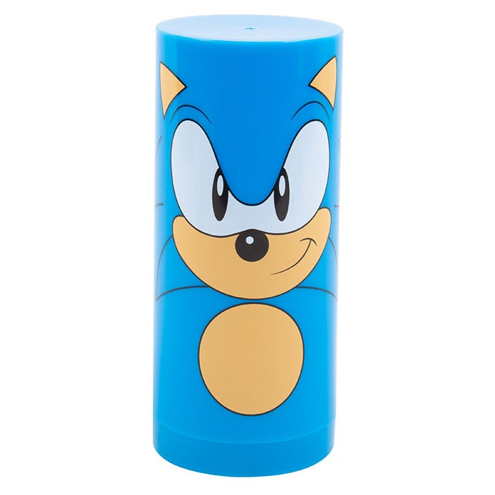 Fizz Lampada Sonic The Hedgehog Cilindrica Light Lampada Notturna Da Tavolo