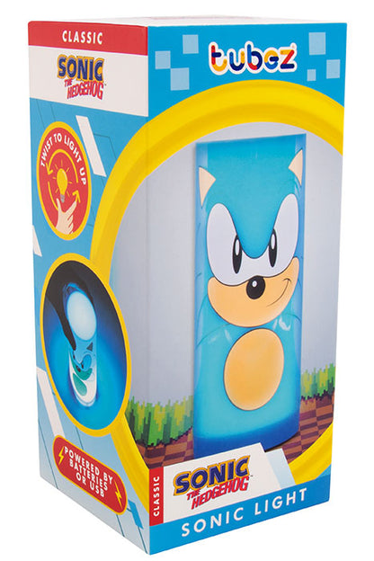 Fizz Lampada Sonic The Hedgehog Cilindrica Light Lampada Notturna Da Tavolo