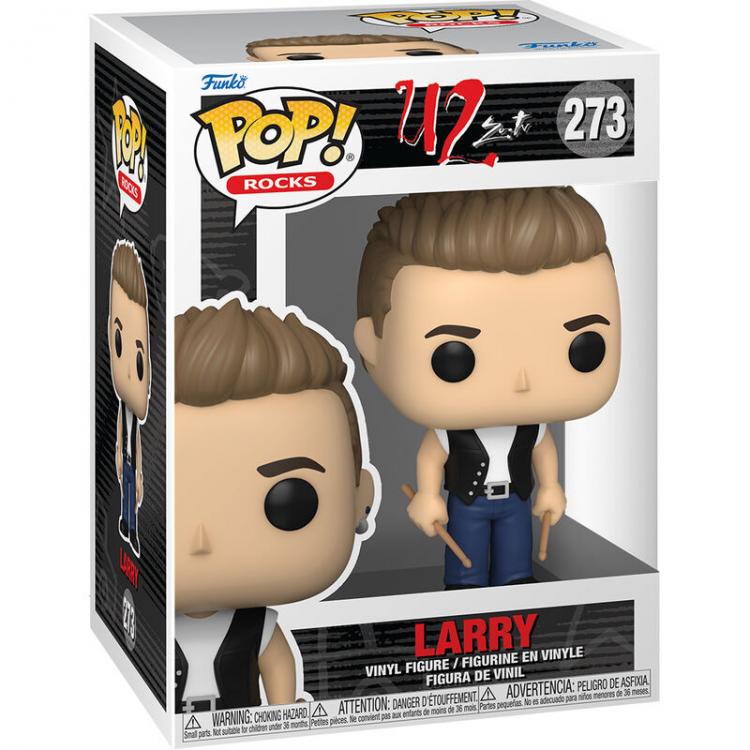 Funko Pop ! Rocks U2 Zoo Tv - Larry Mullen (273) Vinyl Figure Band Rock Music