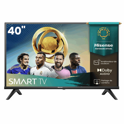 Hisense Smart Tv 40" D-LED 40A4Q Full Hd AirPlay HDR Android Wi-Fi Hdmi Nero