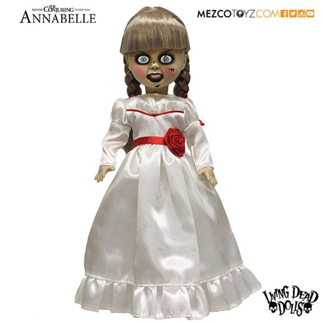 Living Dead Dolls: Conjuring (Annabelle) 25Cm Statua Figure Bambola Horror Mezco