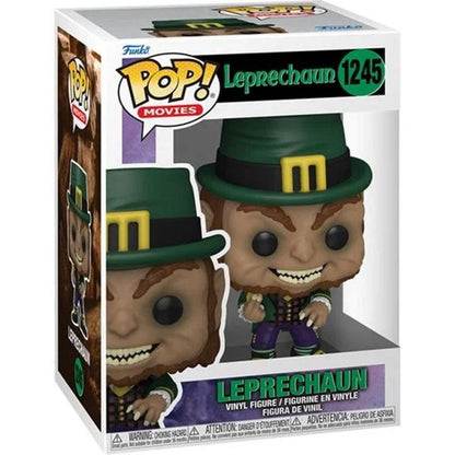 Funko Pop ! Movies Leprechaun (1245) Vinyl Figure Folletto Cattivo Verde Gnomo