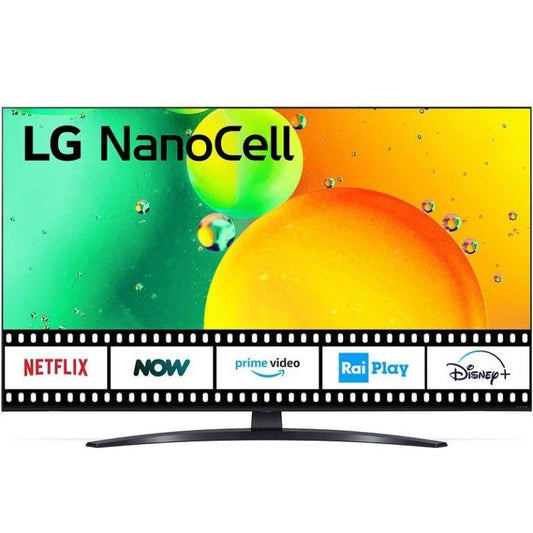 Lg Nanocell 50" Smart Tv Uhd 4K Hdr 50Nano766Qa Wi-Fi Web Os Wi-Fi Google Alexa