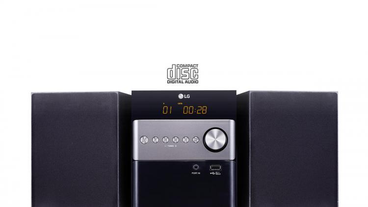 Lg Micro Hi-Fi Cm1560 2.0Ch 10W Bluetooth Sistema Audio Cd Wma Mp3 Usb Dvd Nero
