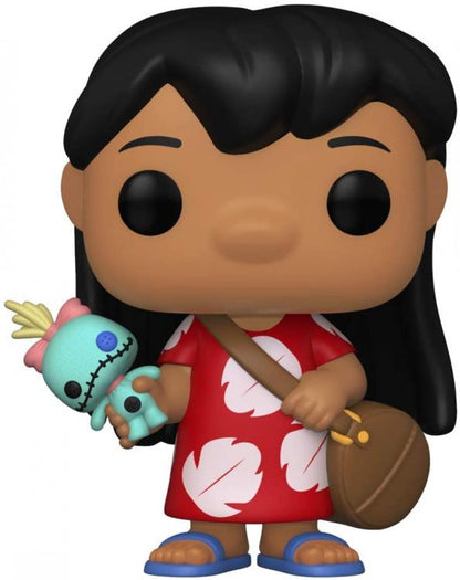 Funko Pop ! Disney Lilo & Stitch - (1043) Lilo With Scrump Vinyl Figure 9Cm