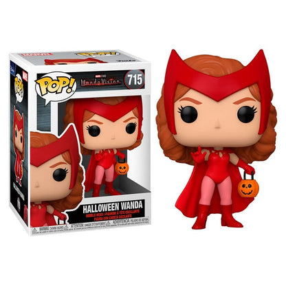 Funko Pop ! Marvel Wandavision - (715) Wanda (Halloween) Figure Vinyl 9Cm