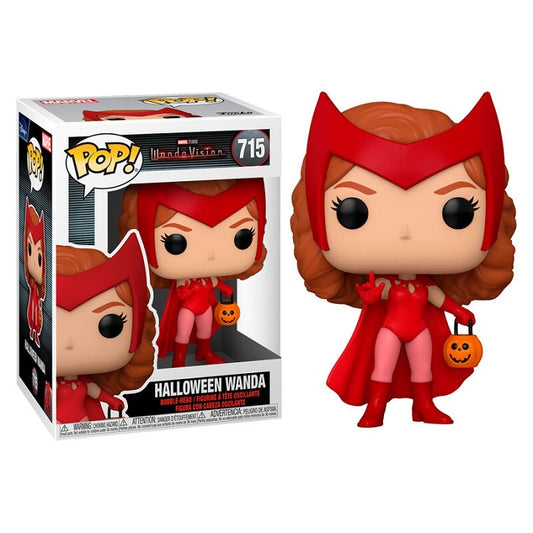 Funko Pop ! Marvel Wandavision - (715) Wanda (Halloween) Figure Vinyl 9Cm