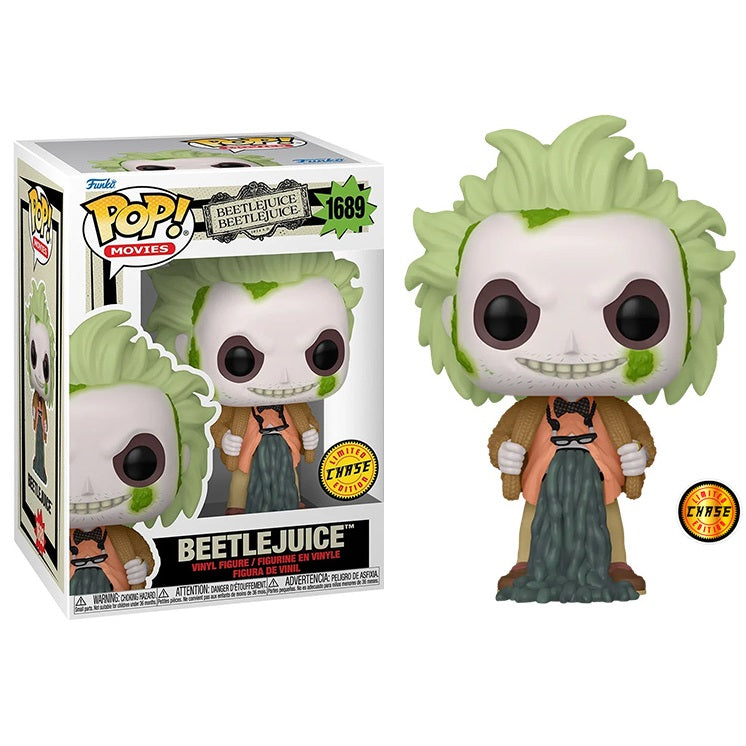 Funko Pop ! Movies Beetlejuice 2 - (1689) Beetlejuice Chase Figure Statua 9Cm