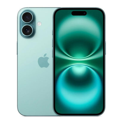 APPLE IPHONE 16 128GB OLED 6.1" TEAL VERDE EU MYED3SX/A - 12MP DUAL ESIM 5G
