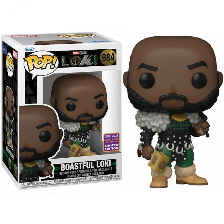 Funko Pop Marvel Studios Loki - Boastful Loki (984) Limited Edition Bobble-Head