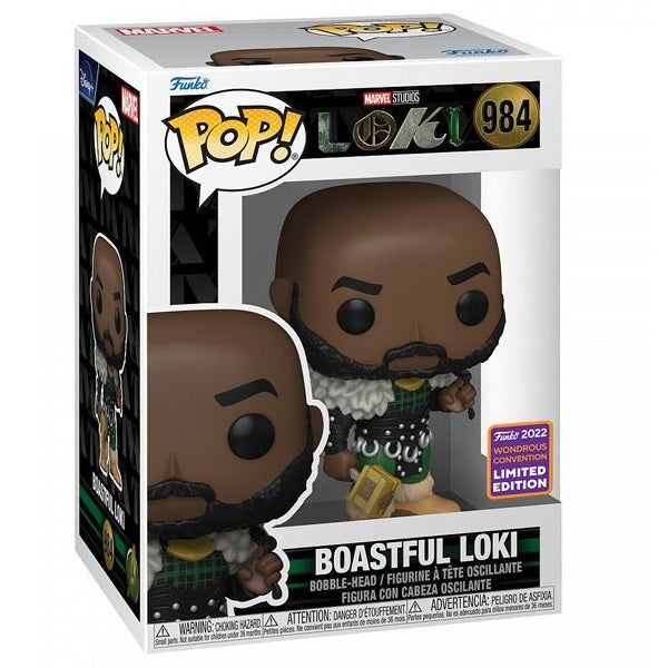 Funko Pop Marvel Studios Loki - Boastful Loki (984) Limited Edition Bobble-Head