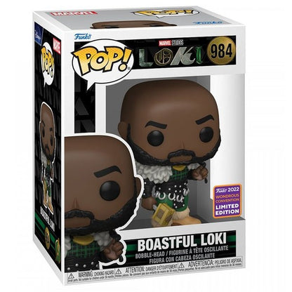 Funko Pop Marvel Studios Loki - Boastful Loki (984) Limited Edition Bobble-Head