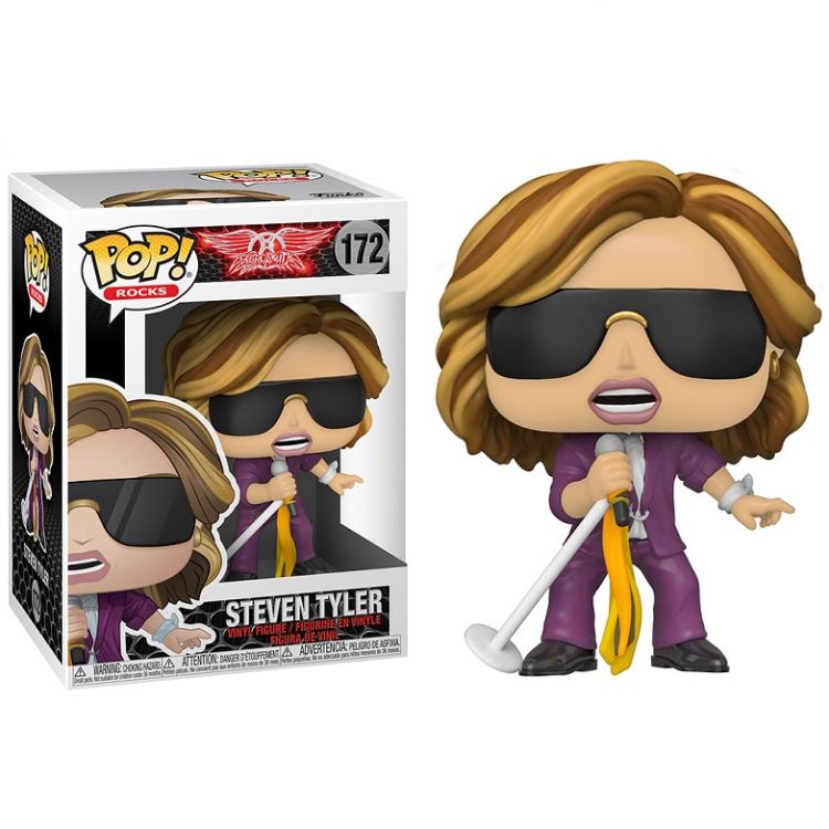Funko Pop ! Rocks Aerosmith - (172) Steven Tyler Figure Vinyl Rock Band 9Cm