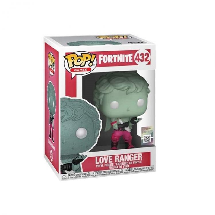 Funko Pop ! Games Fortnite Love Ranger (432) Vinyl Figure Statua Da Collezione