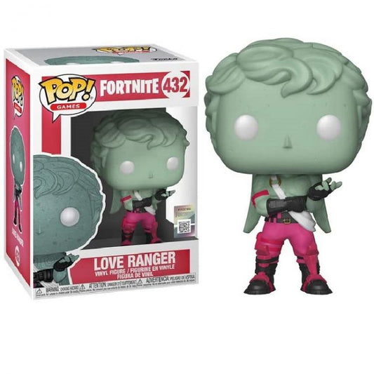 Funko Pop ! Games Fortnite Love Ranger (432) Flip Out T-Shirt Unisex L Size L