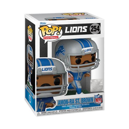 Funko Pop ! Football Nfl  (254) Amon-Ra St. Brown Player Americano Vinyl Figure