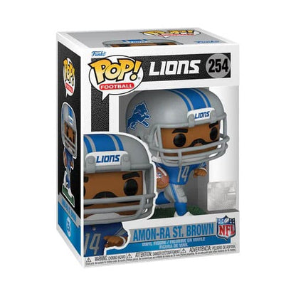 Funko Pop ! Football Nfl  (254) Amon-Ra St. Brown Player Americano Vinyl Figure