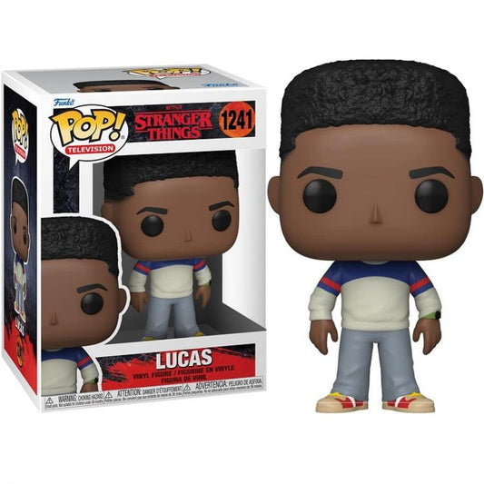 Funko Pop Television Netflix Stranger Things S4 - Lucas 1241 Vinyl Figure Movie