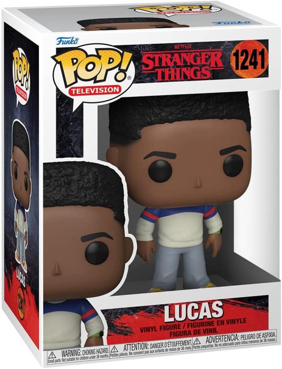 Funko Pop Television Netflix Stranger Things S4 - Lucas 1241 Vinyl Figure Movie